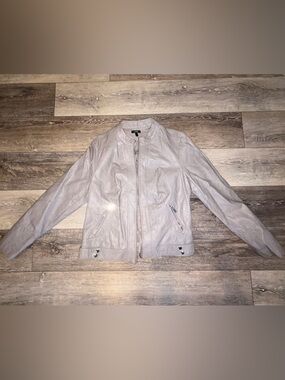 Apt. 9 Women's Faux Leather Zip-Up Jacket XL